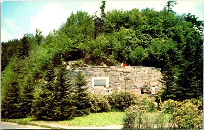 Laura Spellman Rockefeller Memorial Plaque North Carolina Postcard E79