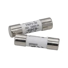 ZOOKOTO 2 Pcs 10x38mm 1000V DC Solar PV Photovoltaic 2 PCS 10x38mm 1000V 25A