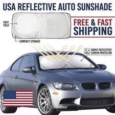 Foldable Car Windshield Front Window Sun Shade Cover Visor UV Block Protector us