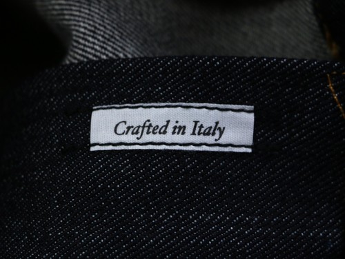 Lee 101 Rider Men's Jeans Japanese Dry Selvedge Denim 13.75 oz Made in Italy New - Picture 15 of 20