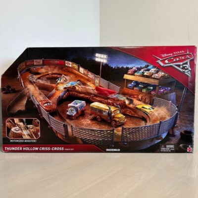 Cars Thunder Hollow Criss-cross Track Play Set MATTEL Disney