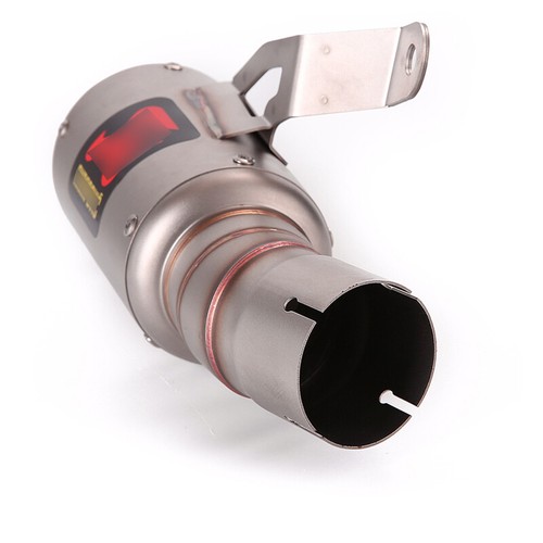 For BMW S1000RR 2019-2024 60mm Slip-on Muffler Pipe Reserve Catalyst Exhaust Tip - Picture 7 of 8