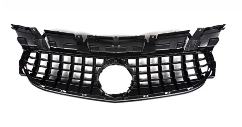 Para 16-20 Benz Clase SLC R172 Convertible Negro Brillante Parrilla Delantera Estilo GT Foto 4 de 4