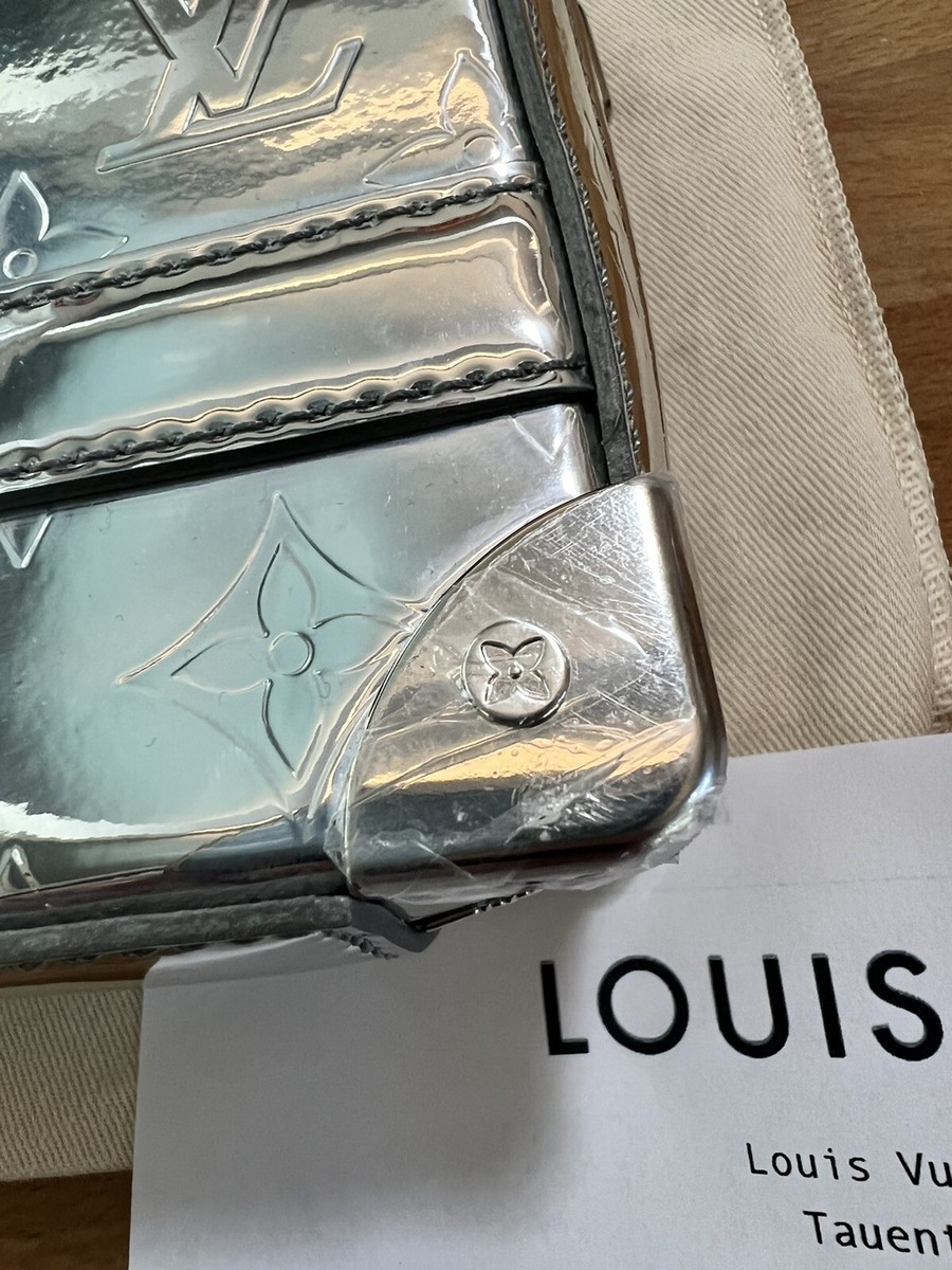 Brand New Louis Vuitton M45885 Mirror Silver Handle Soft Trunk | eBay