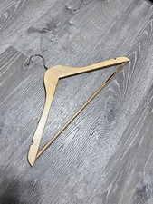 Lot Of 12 Wooden Hangers.  Fantastic condition  