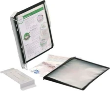 Martin Yale MVW12 MasterView Wall Mount Steel System With 12 Sleeves