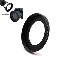 Front Step Up Ring 46/48/52/62/77/82mm Step-up Ring to 85mm OD for 82mm Filter