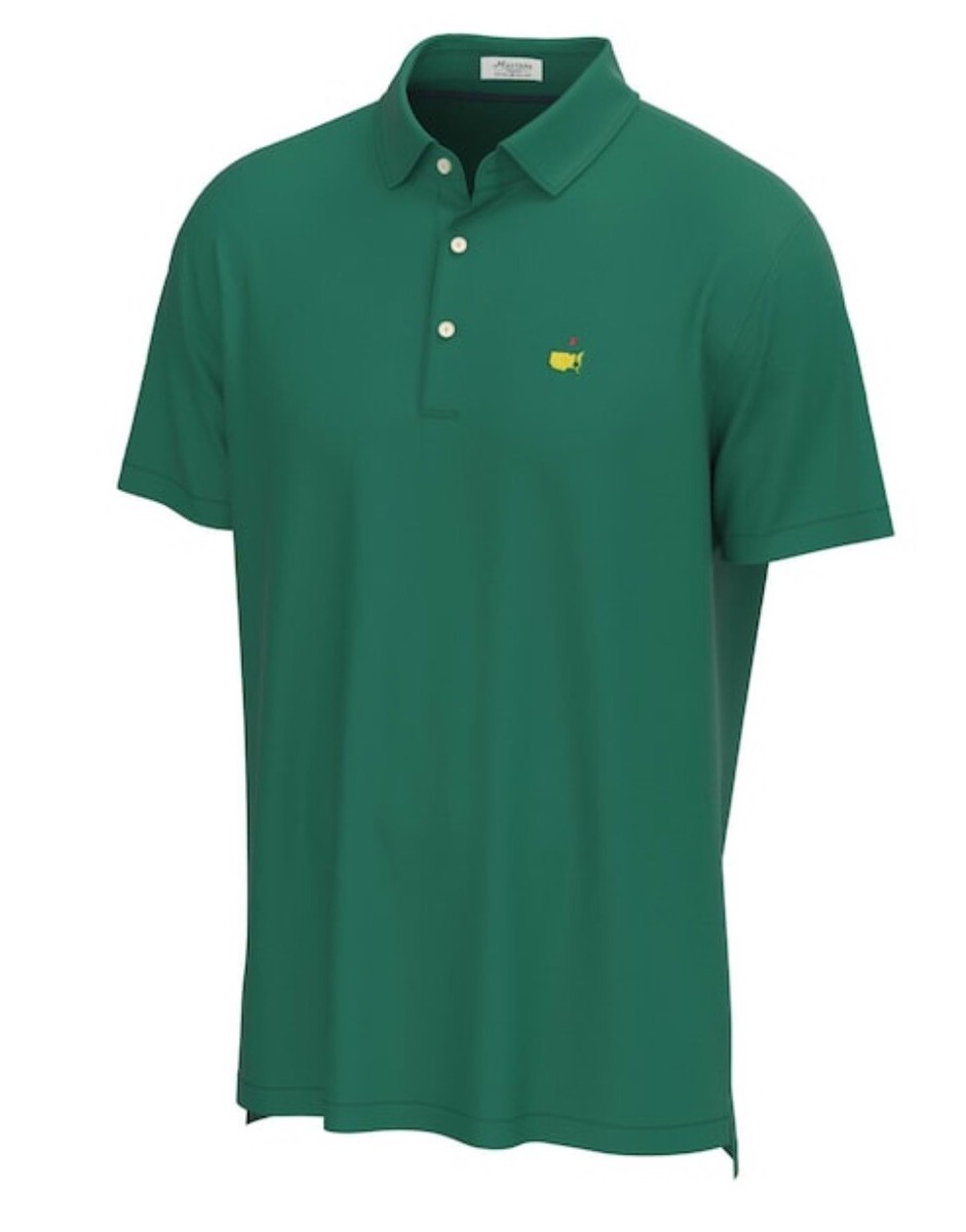 BRIEFING GOLF MS TOUR POLO（GREEN／M） 2025 Masters Tournament Peter Millar Large L Augusta Green