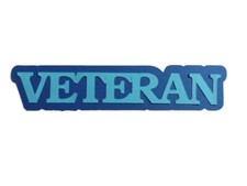 Veteran Cardstock Words with Backgrounds Die Cuts Scrapbook 6 Pieces