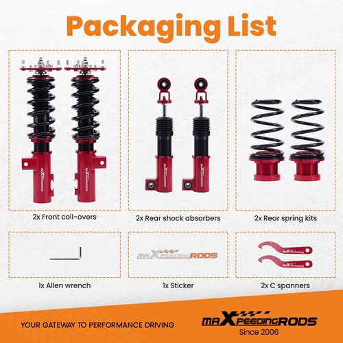 KIT SUSPENSION COMBINE FILETE for Hyundai Veloster 2012-2015 1.6L Adj. Damper - Imagen 7 de 12
