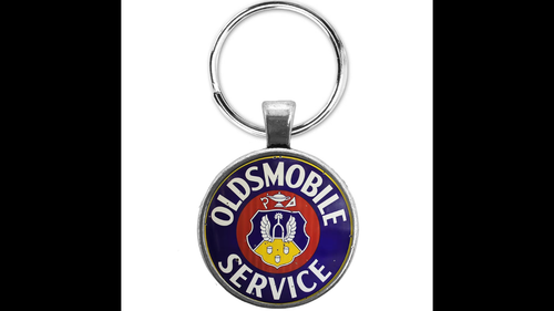 Portachiavi Vintage Oldsmobile Cutlass 442 Collettore Aspiratore Diametro 1,2" - Video 1 di 1