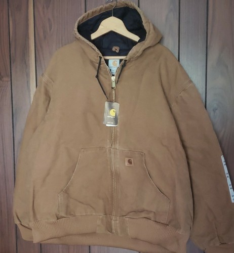 Mens Carhartt J130 3XL Washed Duck 
