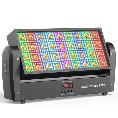 250W 36 LED Beam Moving Head RGBW Wash Licht Bar DMX512 Bühnenbeleuchtung Disco