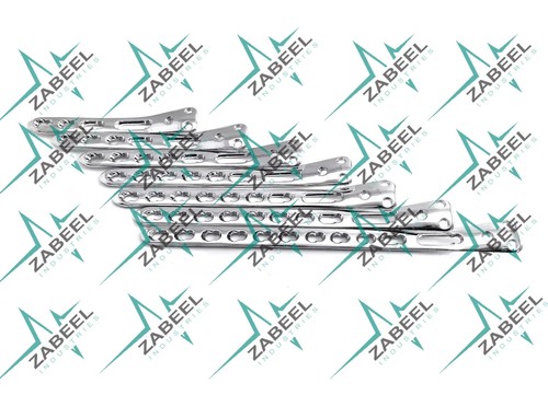 LCP Posterior Medial Proximal Tibia Plate(3.5mm)Set of 7pc Veterinery instrumets - Picture 2 of 7