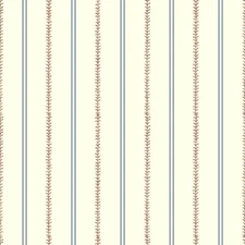 YORK WALLCOVERINGS Wallpaper Baseball Stitch Stripe Double Roll Prepasted 56 Sq