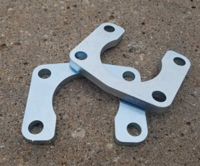 9'' Inch Ford Big Ford Old-Style 1/2'' HD THICK Axle Retainer Plates - 1 PAIR -NEW