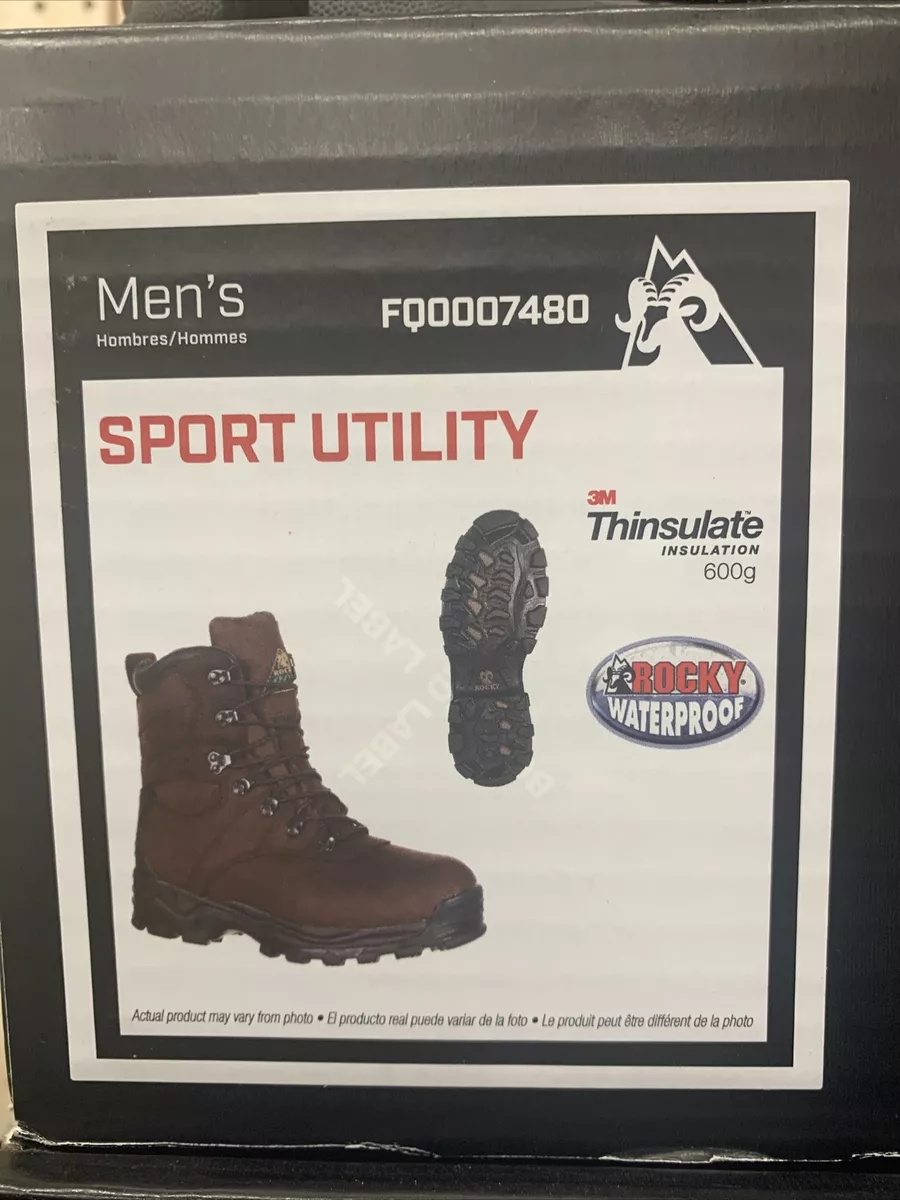 Rocky sport utility pro 600g insulated shop waterproof boot