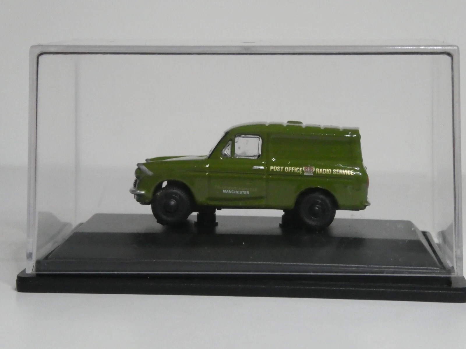 VANS Oxford Diecast 76ANG005 PO Servizio Radio Ufficio Postale Ford Anglia Van 1:76 OO