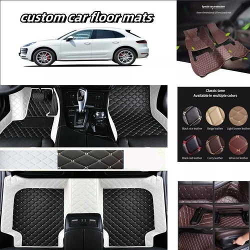 Custom Fit For Infiniti All Models Car Floor Mats Luxury Carpets All Weather Rug - Bild 58 von 76