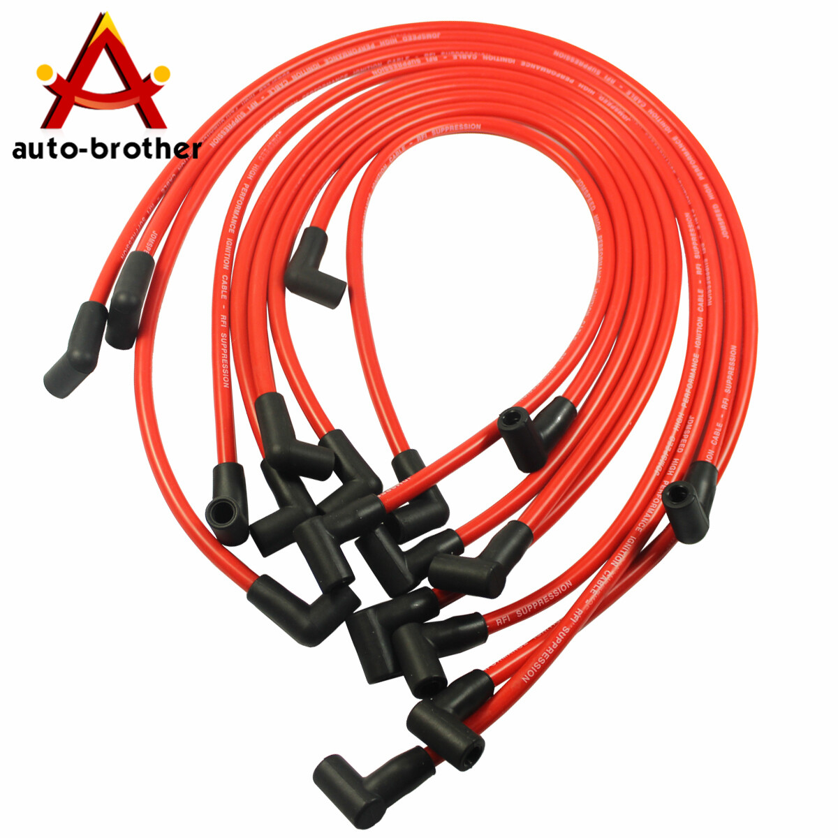 K2 ストック Power composite High Performance 10.5 MM Spark Plug Wire Set HEI SBC BBC 350