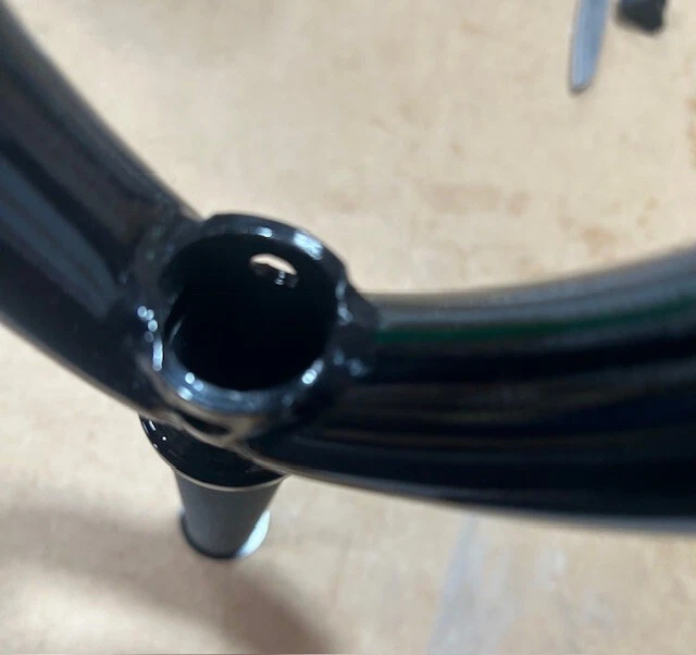 TNT BICYCLES 24" BMX CRUISER FORK - BLACK (DISCOUNTED - B-STOCK) - Image 4 of 4