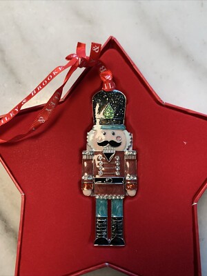 Bailey & Brooke Sparkle Nutcracker Ornament 3.75  High New in Gift Box  Ireland