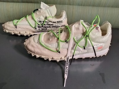 ナイキ × OFF-WHITE オフホワイト WMNS WAFFLE RACER Nike x Off-White Waffle Racer 