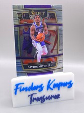 2021-22 DAVION MITCHELL PANINI SELECT BASKETBALL FOTL CONCOURSE RC #23