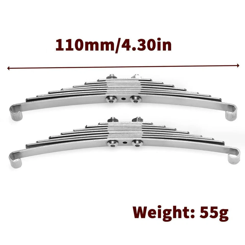 Angetriebener Stahlblattfeder-Federungssatz für Tamiya 1:14 RC Sattelzugmaschine - Bild 2 von 4