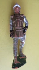 Vintage REAMSA Medieval Soldier in Armor Figure No.121 Height 6cm