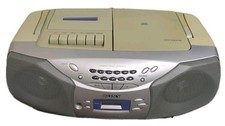 Vintage Sony CFD-S26 AM/FM Radio CD Cassette Recorder Boombox Mega Bass "Read"