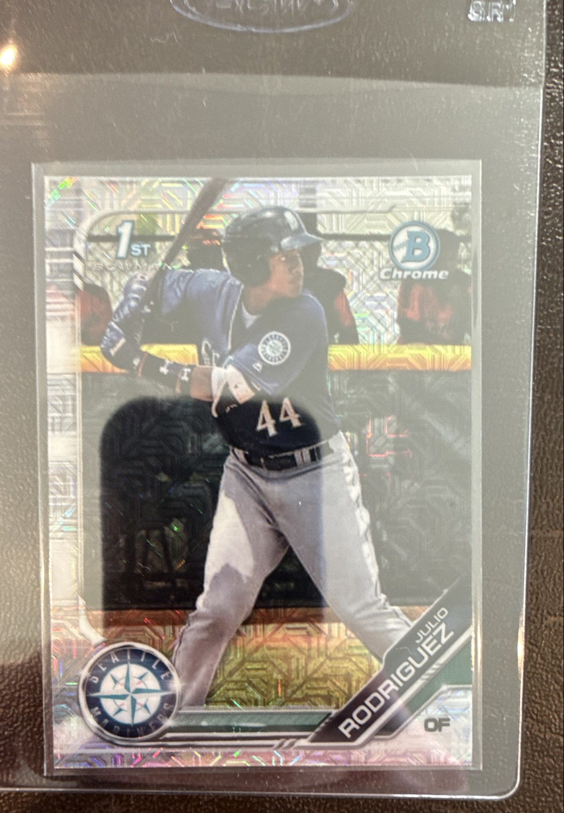 2019 Bowman - Chrome Prospects Julio Rodriguez #BCP-33 Mega Box Mojo...