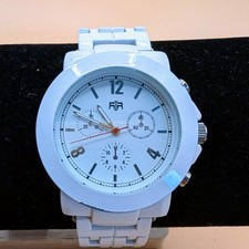 River Island Watch White 17cm Strap. Working