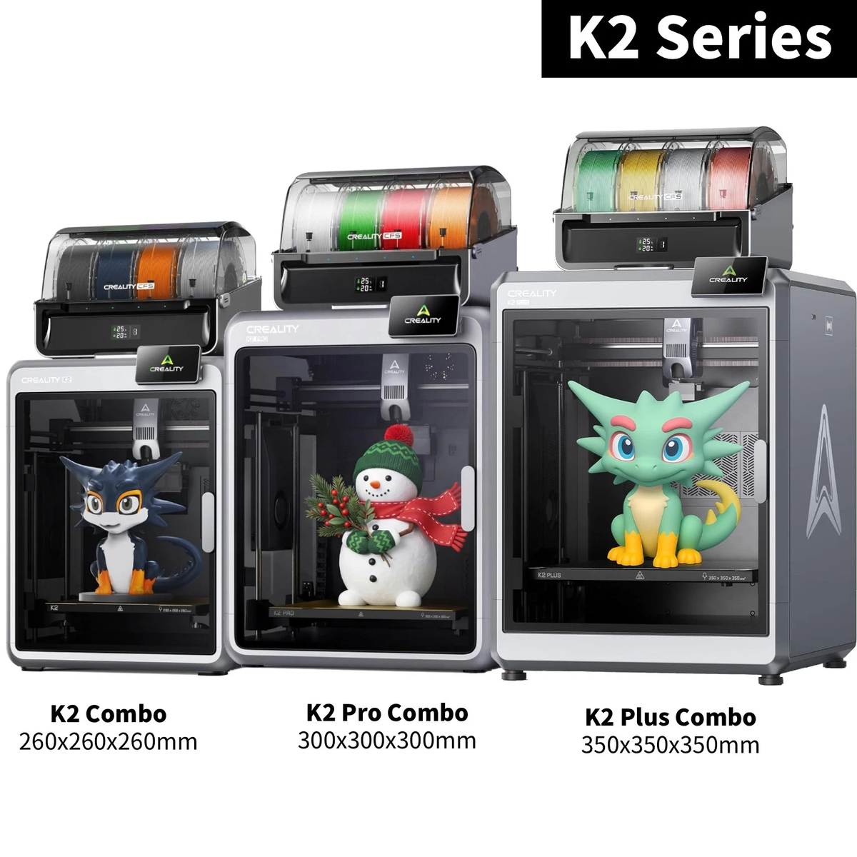 Creality K2 /K2 Pro/K2 Plus Combo 600mm/s Printing MultiColor 3D