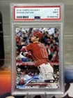 2018 Topps Holiday Shohei Ohtani Rookie PSA 9 #HMW17