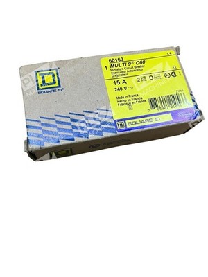 Multi 9 C60 60163 Square D 2P 15A Miniature Circuit Breaker