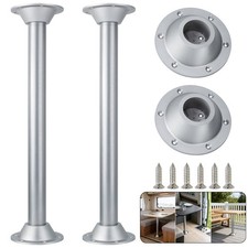 1/2 X Island Table Leg Set Kit - Caravan / Campervan / Marine / Boat / Motorhome