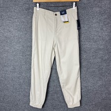 NEW 69 GAP Jogger Pants Elastic Waist Utility Cargo Pockets Medium