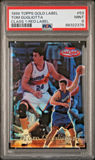 TOM GUGLIOTTA 1999-00 Topps Gold Label Class 1 Red 092/100 PSA 9 Mint (pop 1)