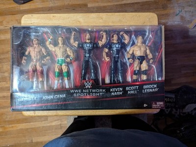 WWE Network Spotlight Flashback 2002 5-pack. Batista Cena Nash Hall Lesnar NEW!