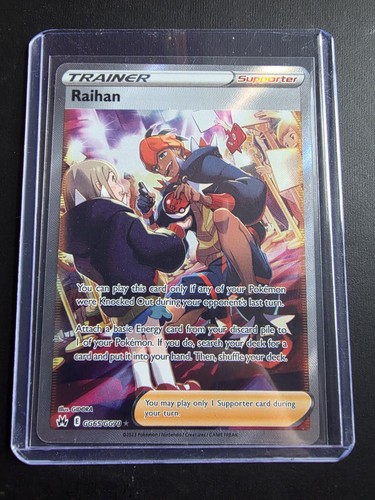 Raihan GG65/GG70 Crown Zenith Galarian Gallery Pokémon