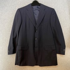 Ermenegildo Zegna Blazer Mens 42" Chest   Navy Pinstripe   3 Button