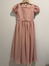 Pink Long Formal Dress Girls