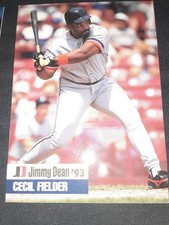 1993 Jimmy Dean #12 of 23 Cecil Fielder