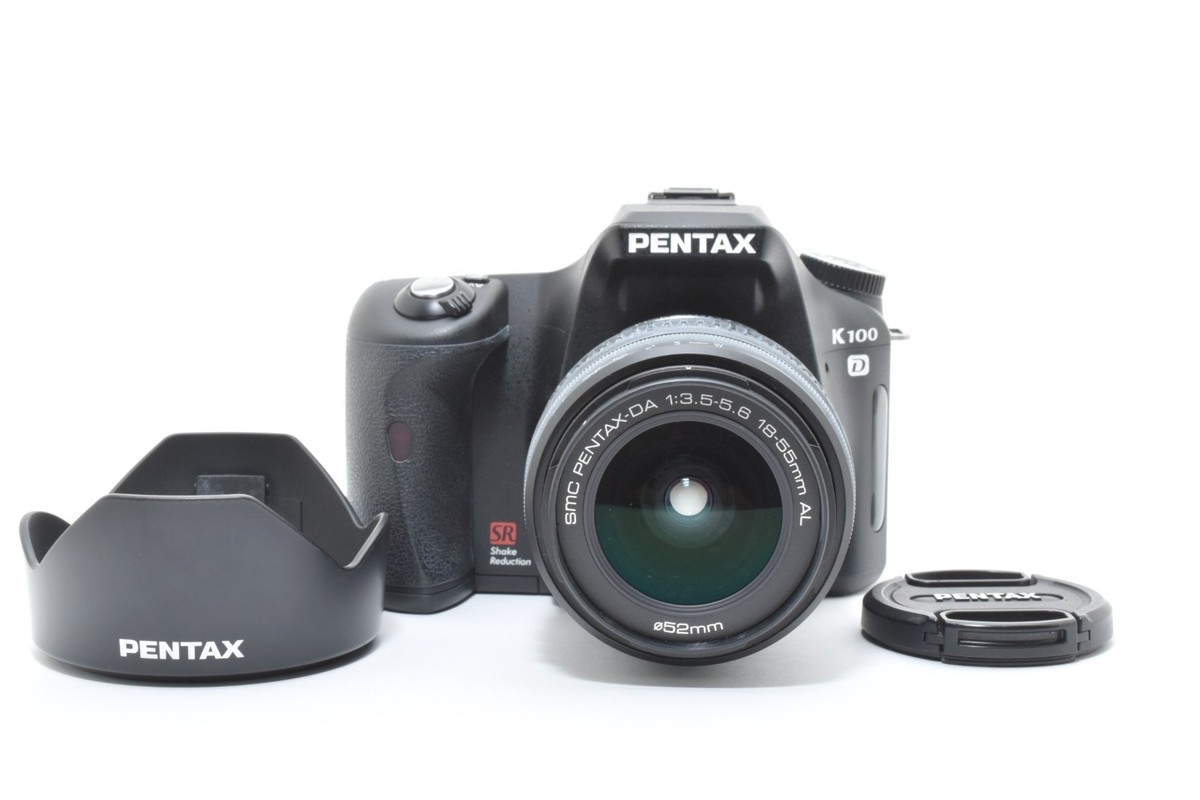 Pentax K100D Digital SLR Camera w/ PENTAX-DA 18-55mm 710shot [EXC