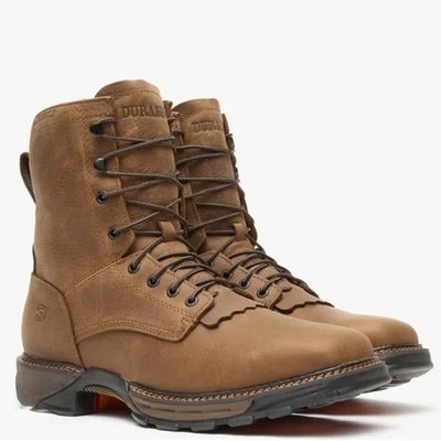DURANGO Men s 8  Russet Waterproof Maverick XP Lacer Boot Size 11.5