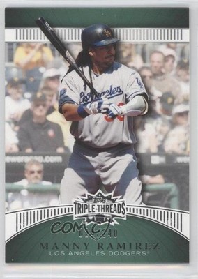 2010 Topps Triple Threads Emerald 24/240 Manny Ramirez #73 0w8
