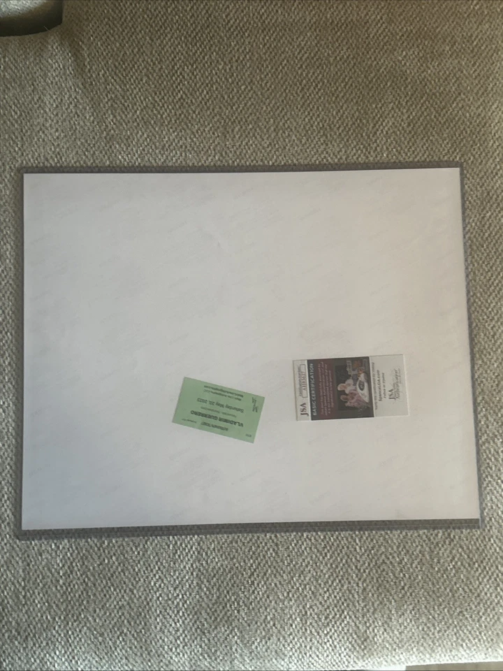 Vladimir Guerrero Sr. Signed Anaheim Angels 16x20 Batting Photo JSA - Image 4 of 4