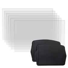 6PCS FEP Film with 2 PCS Resin Tank Covers Vat Lid for ELEGOO Mars 3 Mars 3 Pro