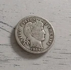 1909-P Barber 90% Silver Dime ~ Free Shipping! #3